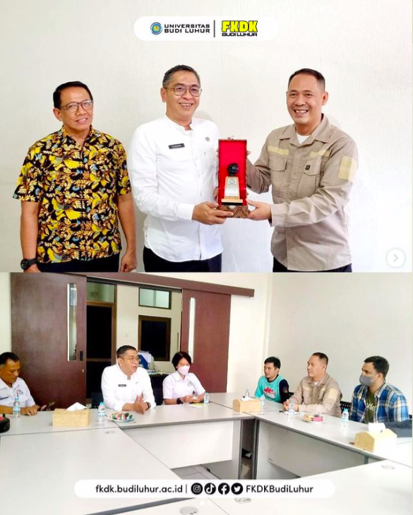 Penjajakan kerjasama dengan Kepala Bidang Pemasaran Pariwisata, Dinas Kebudayaan dan Pariwisata Kabupaten Bogor.