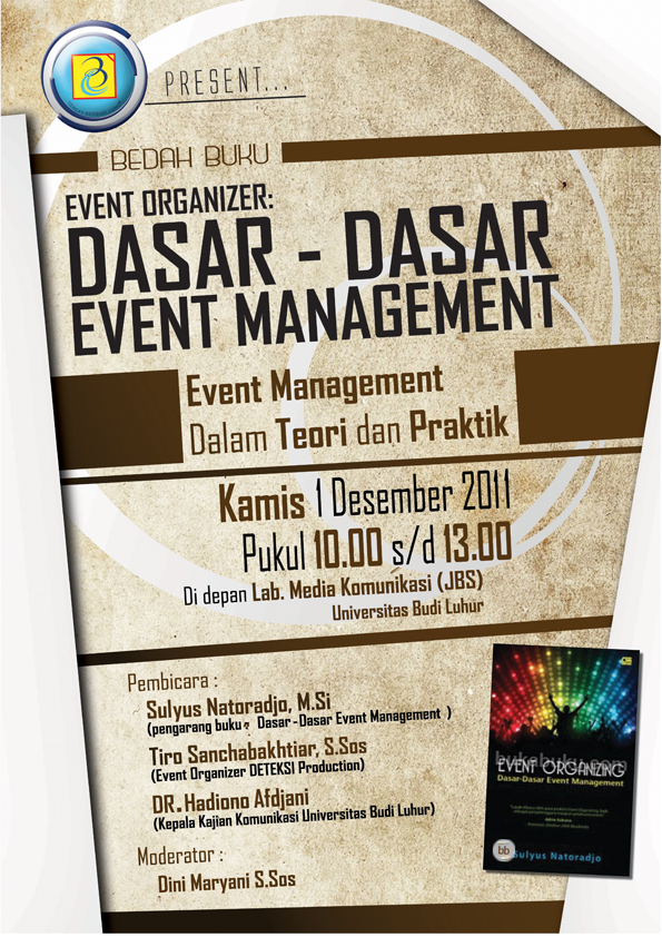 Bedah Buku “Event Organizer (Dasar-dasar Event Management)”