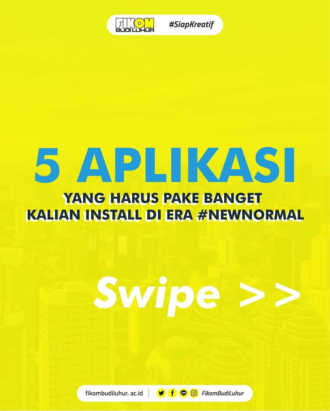 5 Aplikasi yang harus pake banget kalian Install di Era #NewNormal