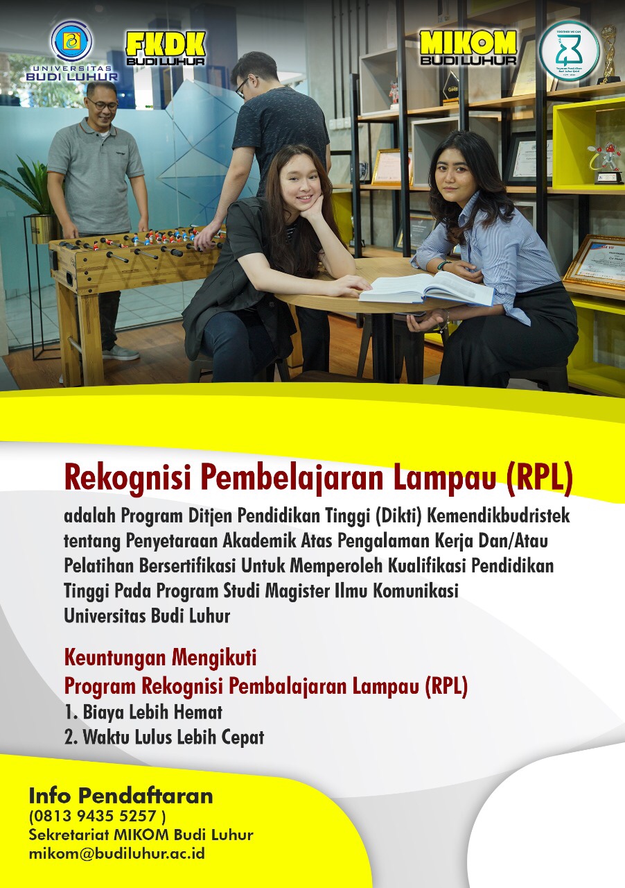 Rekognisi Pembelajaran Lampau (RPL) – Fakultas Komunikasi & Desain ...