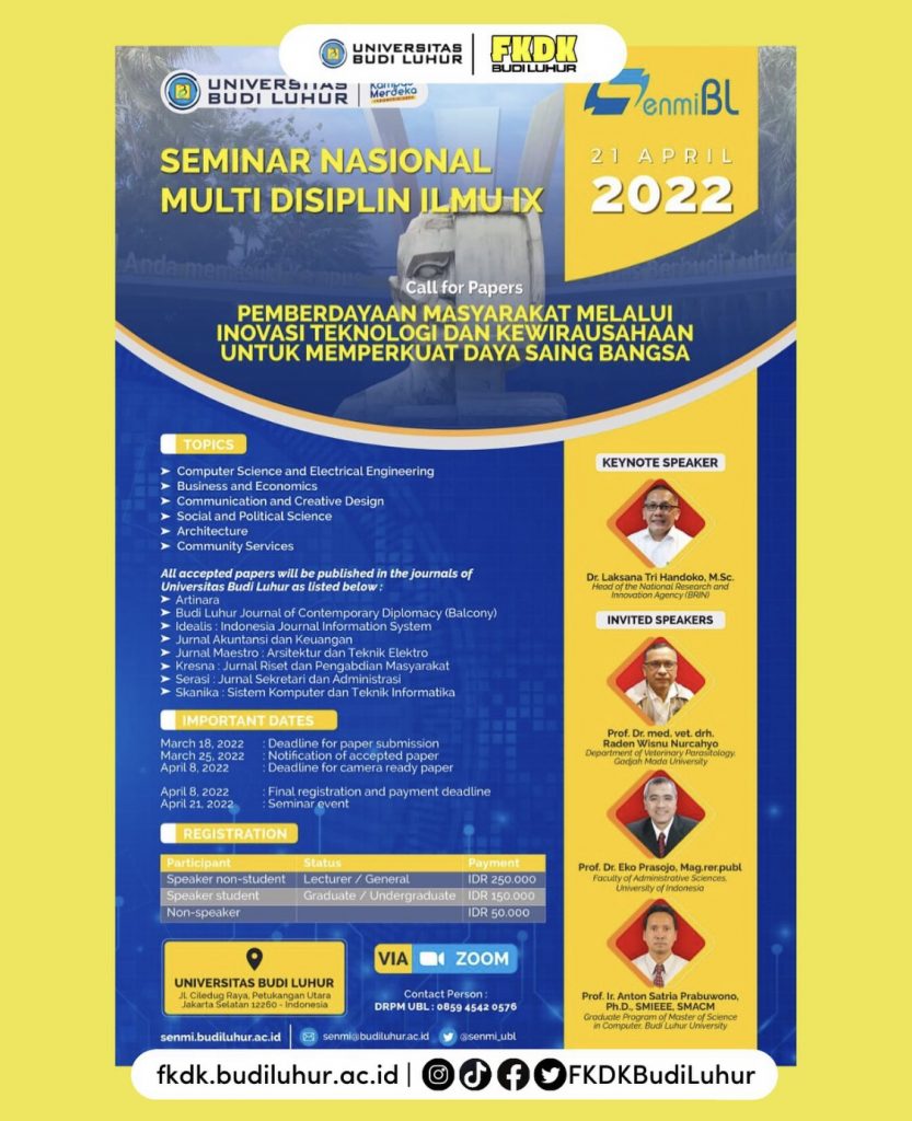Seminar Nasional SENMI BL 2022