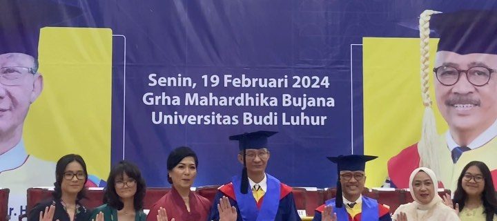 Selamat Atas Pengukuhan Guru Besar Universitas Budi Luhur Prof. Dr. Ir. Wendi Us…